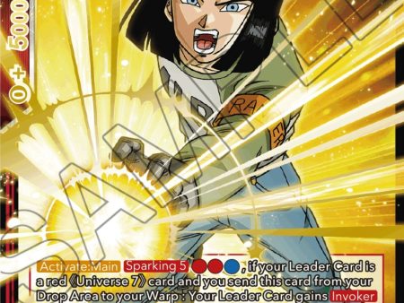 Android 17, Most Valuable Player (Alt. Art Card Set 2023 Vol. 2) (P-394) [Tournament Promotion Cards] For Sale