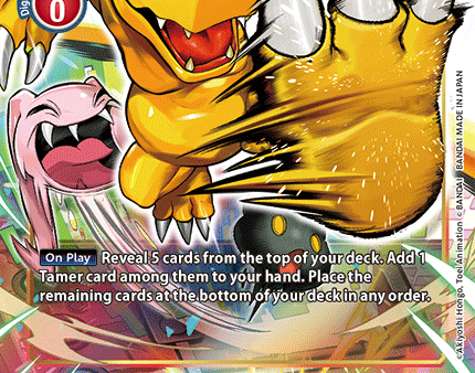 Agumon [BT1-010] (Dash Pack) [Release Special Booster Ver.1.0 Promos] Fashion