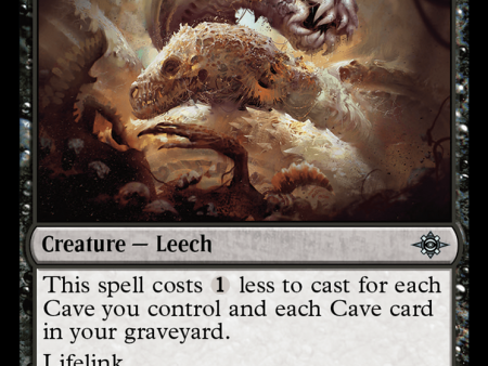 Gargantuan Leech [The Lost Caverns of Ixalan] Online Hot Sale