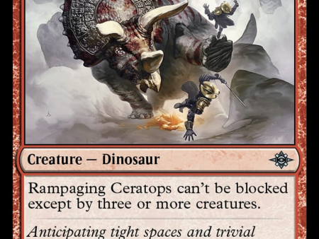 Rampaging Ceratops [The Lost Caverns of Ixalan] Cheap