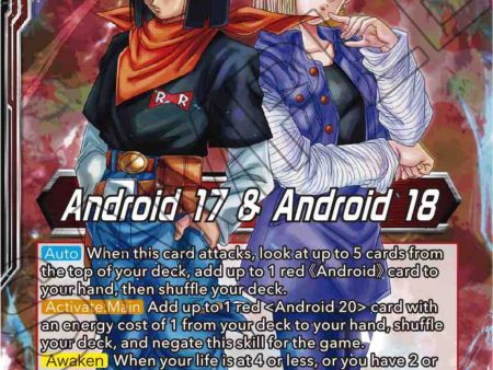 Android 17 & Android 18    Android 17 & Android 18, Future Evil (BT23-002) [Perfect Combination] on Sale