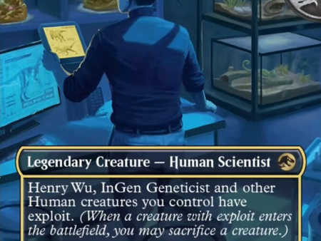 Henry Wu, InGen Geneticist (Borderless) [Jurassic World Collection] Supply